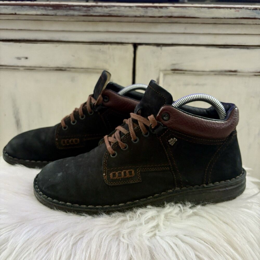 Finn Comfort Linz Suede Leather Unisex Ankle Boots Size 39/Men's 6/ Women's 8